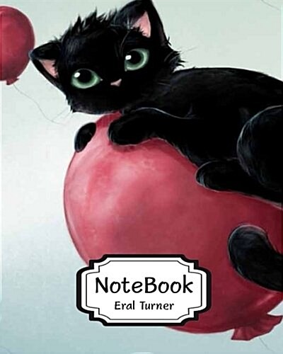 Notebook: Black Cat 4: Pocket Notebook Journal Diary, 120 Pages, 8 X 10 (Notebook Lined, Blank No Lined) (Paperback)