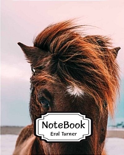 Notebook: Horse: Pocket Notebook Journal Diary, 120 Pages, 8 X 10 (Notebook Lined, Blank No Lined) (Paperback)