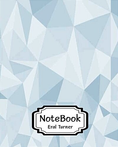Notebook: Polygonal Bg: Pocket Notebook Journal Diary, 120 Pages, 8 X 10 (Notebook Lined, Blank No Lined) (Paperback)