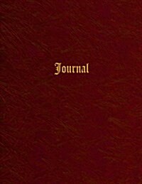 Journal: Columnar Ruled Ledger, 3 Columns, 8.5x11 Inches, 100 Pages (Paperback)