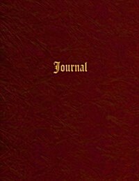 Journal: Columnar Ruled Ledger, 2 Columns, 8.5x11 Inches, 100 Pages (Paperback)