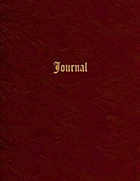 Journal: Columnar Ruled Ledger, 4 Columns, 8.5x11 Inches, 100 Pages (Paperback)