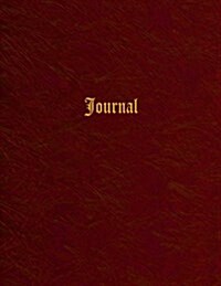 Journal: Columnar Ruled Ledger, 5 Columns, 8.5x11 Inches, 100 Pages (Paperback)