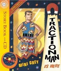 Traction Man Is Here (Paperback + CD)
