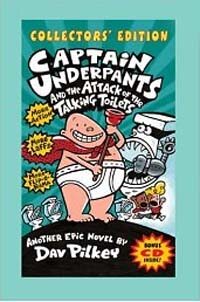 Captain Underpants and the Attack of the Talking Toilets (Hardcover + CD)