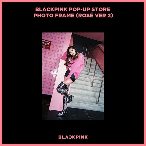 [굿즈] 블랙핑크 - Blackpink Pop-Up Store Photo Frame (ROSE VER 2)