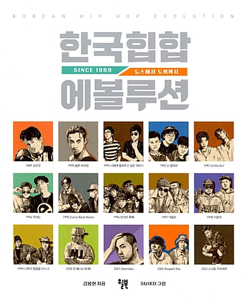 한국힙합 에볼루션= Korean hip hop evolution : since 1989 : 듀스에서 도끼까지
