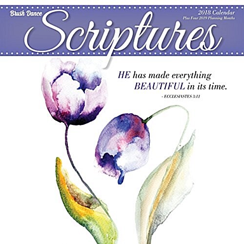 Scriptures 2018 Calendar (Calendar, Wall)