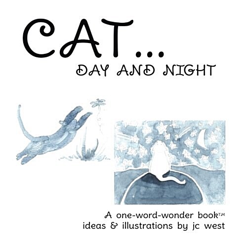 Cat... Day and Night (Paperback, Large Print)
