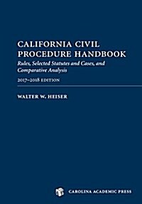 California Civil Procedure Handbook (Paperback)