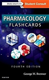 Pharmacology Flash Cards (Hardcover, 4)