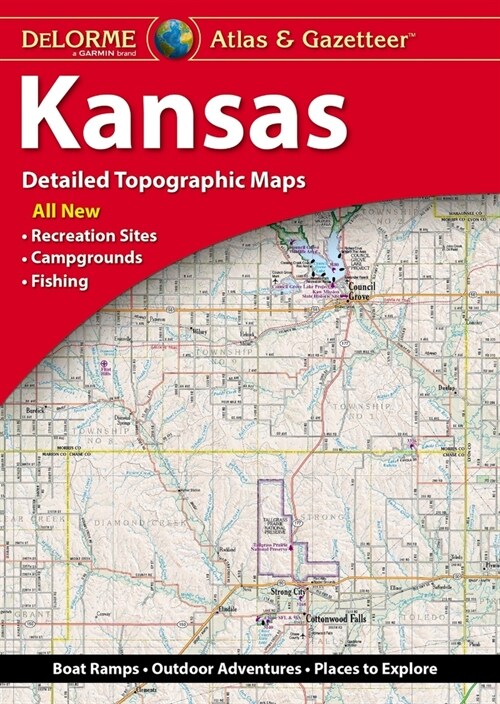 Delorme Kansas Atlas & Gazetteer (Paperback, 5)