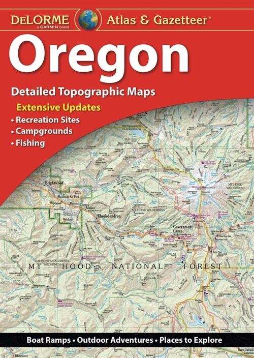 Delorme Atlas & Gazetteer: Oregon (Other)