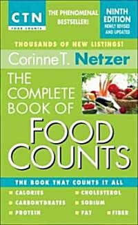 [중고] The Complete Book of Food Counts (Mass Market Paperback, 9)