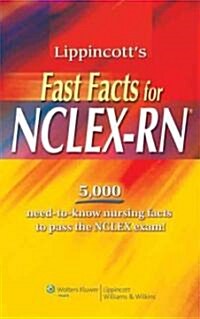 Lippincotts Fast Facts for NCLEX-RN (Paperback)