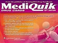 Mediquik Drug Cards (Paperback, 18)