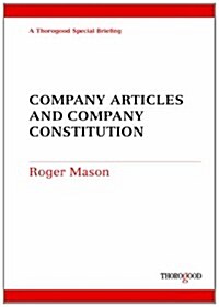 Company Articles and Company Constitution (Paperback, New)