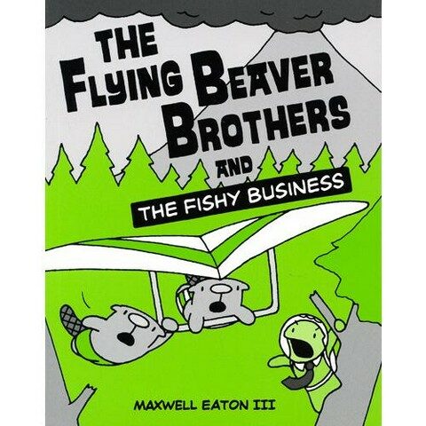[중고] The Flying Beaver Brothers and the Fishy Business: (A Graphic Novel) (Paperback)