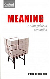 Meaning : A Slim Guide to Semantics (Paperback)