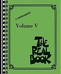 The Real Book: Volume 5 - C Edition (Paperback, Spiral)
