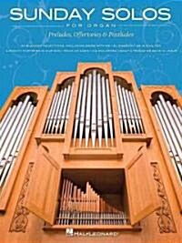 Sunday Solos for Organ (Paperback)