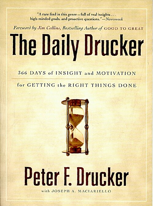 The Daily Drucker: 366 Days of Insight and Motivation for Getting the Right Things Done (Paperback, International)