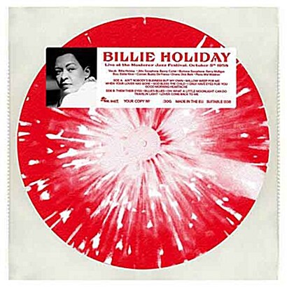 [수입] Billie Holiday - Live At The Monterey Jazz Festival October 5th 1958 [Red Marble Color LP]