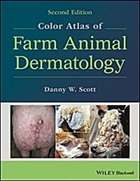 COLOR ATLAS OF FARM ANIMAL DERMATOLOGY (Hardcover)