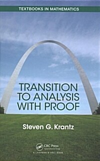 TRANSITION TO ANALYSIS WITH PROOF (Hardcover)