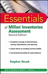 Essentials of Millon Inventories Assessment (Paperback, 2nd)