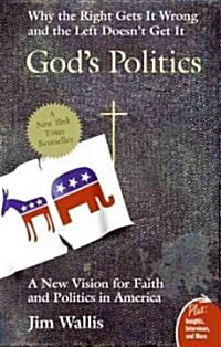 [중고] Gods Politics: Why the Right Gets It Wrong and the Left Doesnt Get It (Paperback)