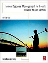 Human Resource Management for Events (Paperback)