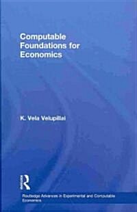 Computable Foundations for Economics (Hardcover)