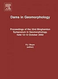 Dams and Geomorphology (Hardcover)