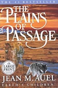 The Plains of Passage (Hardcover, Large Print)