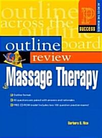 Prentice Hall Healths Outline Review of Massage Therapy [With CDROM] (Paperback)