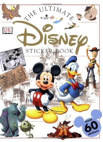 Ultimate Sticker Book: Disney (Paperback)