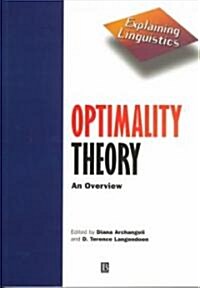 [중고] Optimality Theory : An Overview (Paperback)
