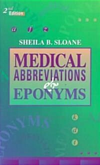 Medical Abbreviations & Eponyms (Paperback, 2nd, Subsequent)