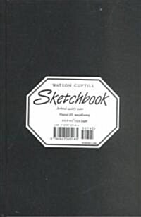 Medium Sketchbook (Black) (Paperback)