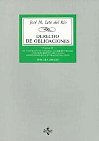 Derecho de obligaciones / Law of obligations (Paperback, 3rd, Revised, Updated)