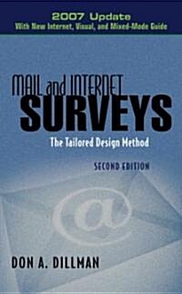 [중고] Mail And Internet Surveys (Hardcover, 2nd)