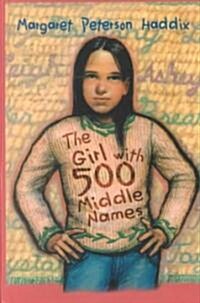 The Girl With 500 Middle Names (Hardcover, Large Print)