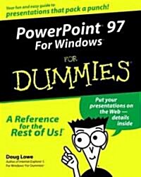 Powerpoint 97 for Windows for Dummies (Paperback)