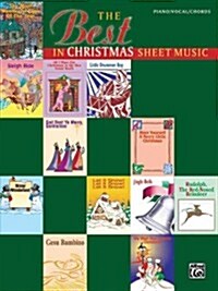 The Best in Christmas Sheet Music: Piano/Vocal/Chords (Paperback)