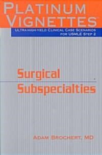 Surgical Subspecialties (Paperback)