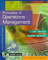 Principles of Operations Management (Paperback, CD-ROM, 4th)