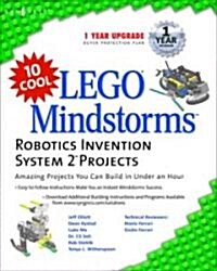 [중고] 10 Cool Lego Mindstorm Robotics Invention System 2 Projects: Amazing Projects You Can Build in Under an Hour (Paperback)