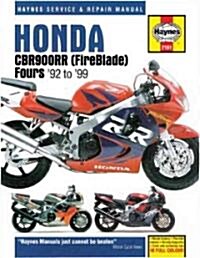 Honda Cbr900rr Service and Repair Manual (Hardcover)