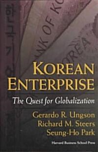 The Korean Enterprise: Five Rules to Lead by (Hardcover)